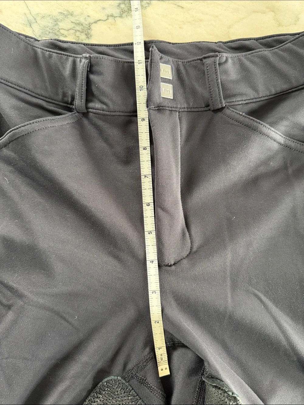 FITS PerforMAX Black Full Seat Riding Breeches - Picture 3 of 9